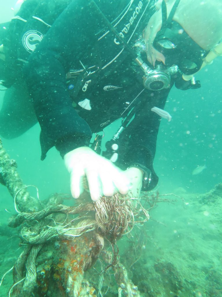 Fixing Permanent Buoy line