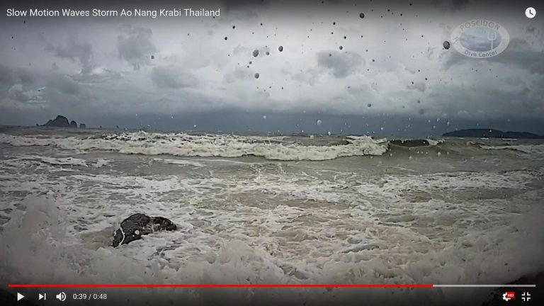 Storm Ao Nang SlowMo Waves