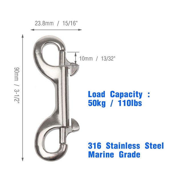 Double Ended Bolt Snap Hook