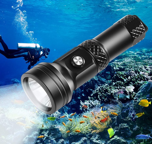 Profi 5xL2 LED Tauchen Taschenlampe Unterwasser Lampe Superhelle Wasserdicht
